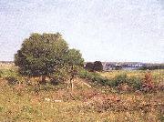 Picknell, William Lamb View from a Meadow oil painting